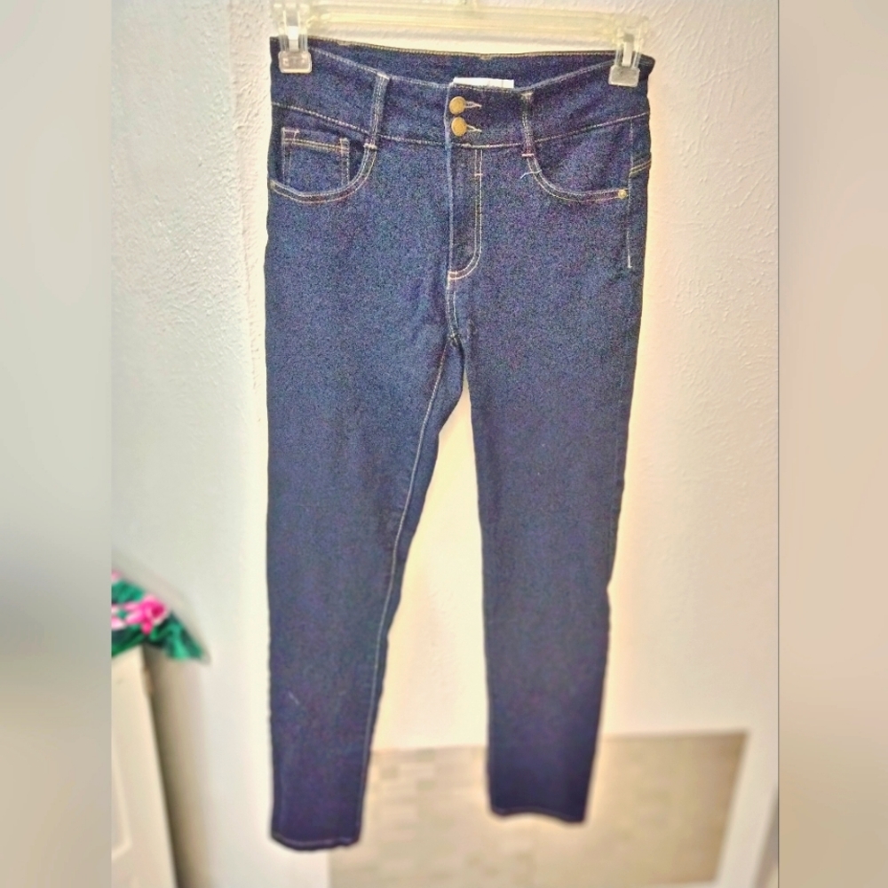 Straight leg jeans